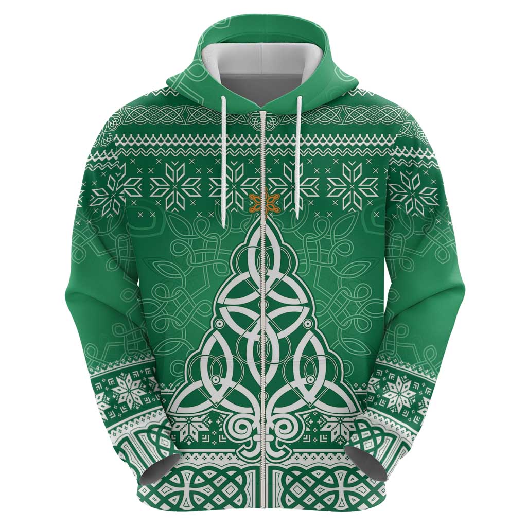 Christmas Ireland Celtic Hoodie Special Xmas Tree - Wonder Print Shop