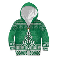 Christmas Ireland Celtic Kid Hoodie Special Xmas Tree - Wonder Print Shop
