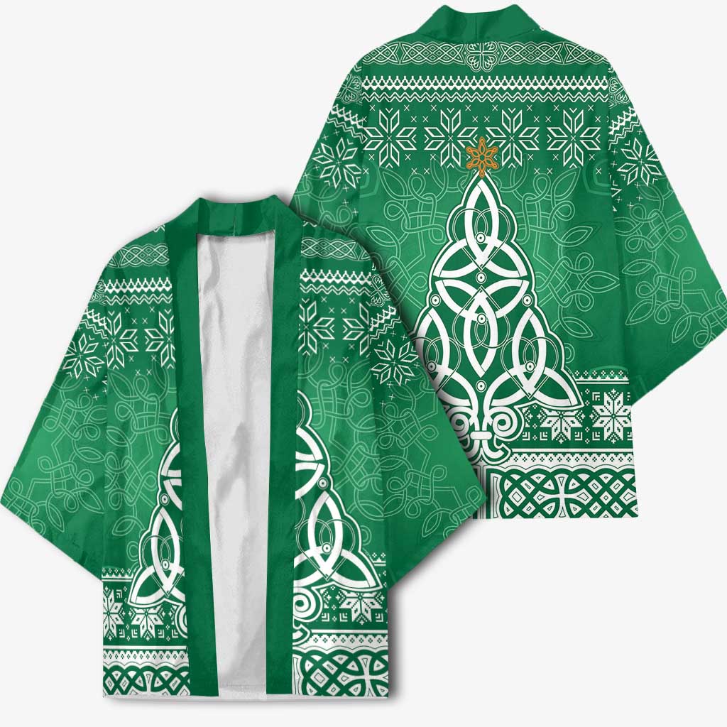 Christmas Ireland Celtic Kimono Special Xmas Tree - Wonder Print Shop