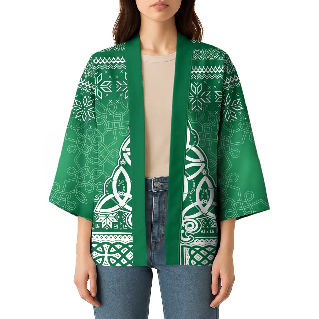Christmas Ireland Celtic Kimono Special Xmas Tree - Wonder Print Shop