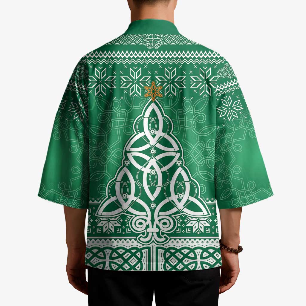 Christmas Ireland Celtic Kimono Special Xmas Tree - Wonder Print Shop