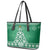 Christmas Ireland Celtic Leather Tote Bag Special Xmas Tree - Wonder Print Shop