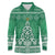 Christmas Ireland Celtic Long Sleeve Polo Shirt Special Xmas Tree - Wonder Print Shop