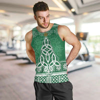Christmas Ireland Celtic Men Tank Top Special Xmas Tree - Wonder Print Shop