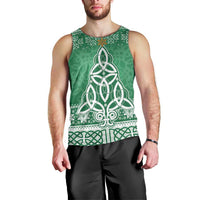 Christmas Ireland Celtic Men Tank Top Special Xmas Tree - Wonder Print Shop