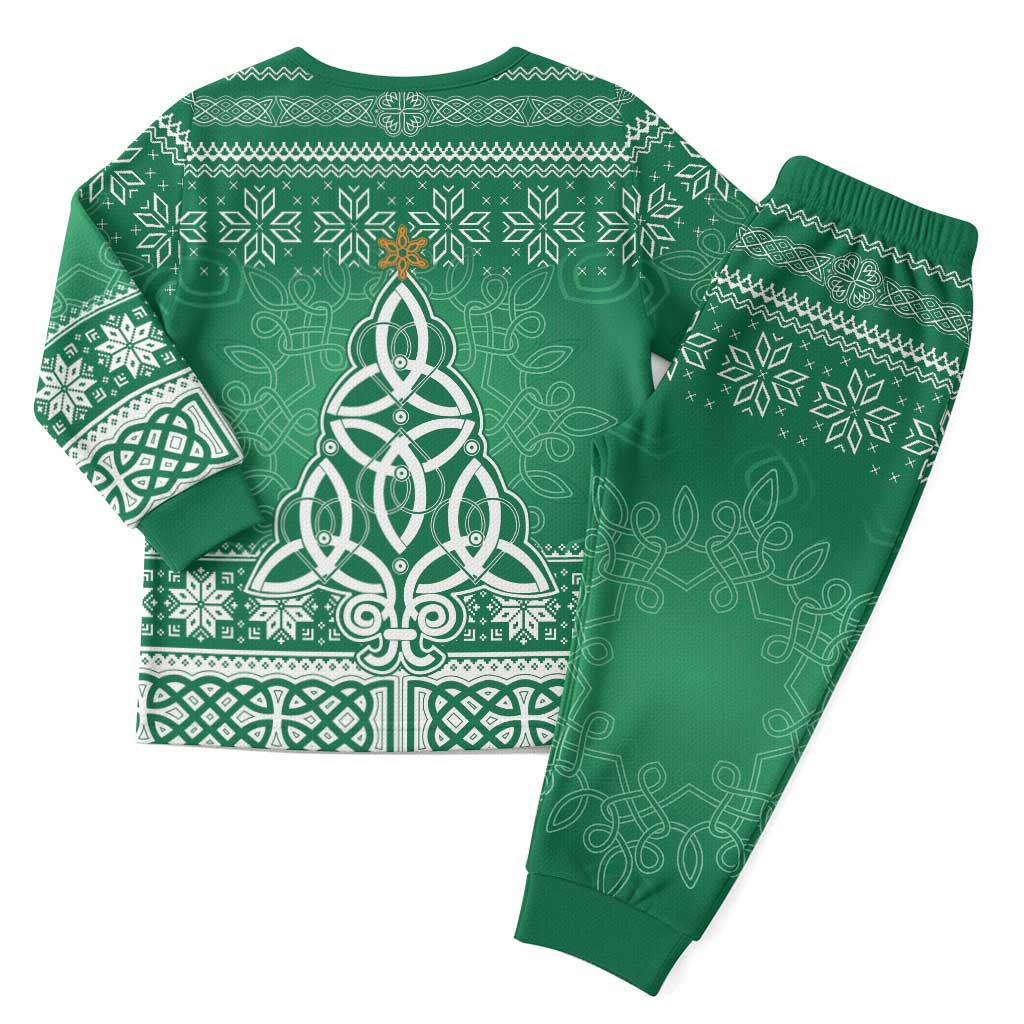 Christmas Ireland Celtic Christmas Pajama Set Special Xmas Tree - Wonder Print Shop