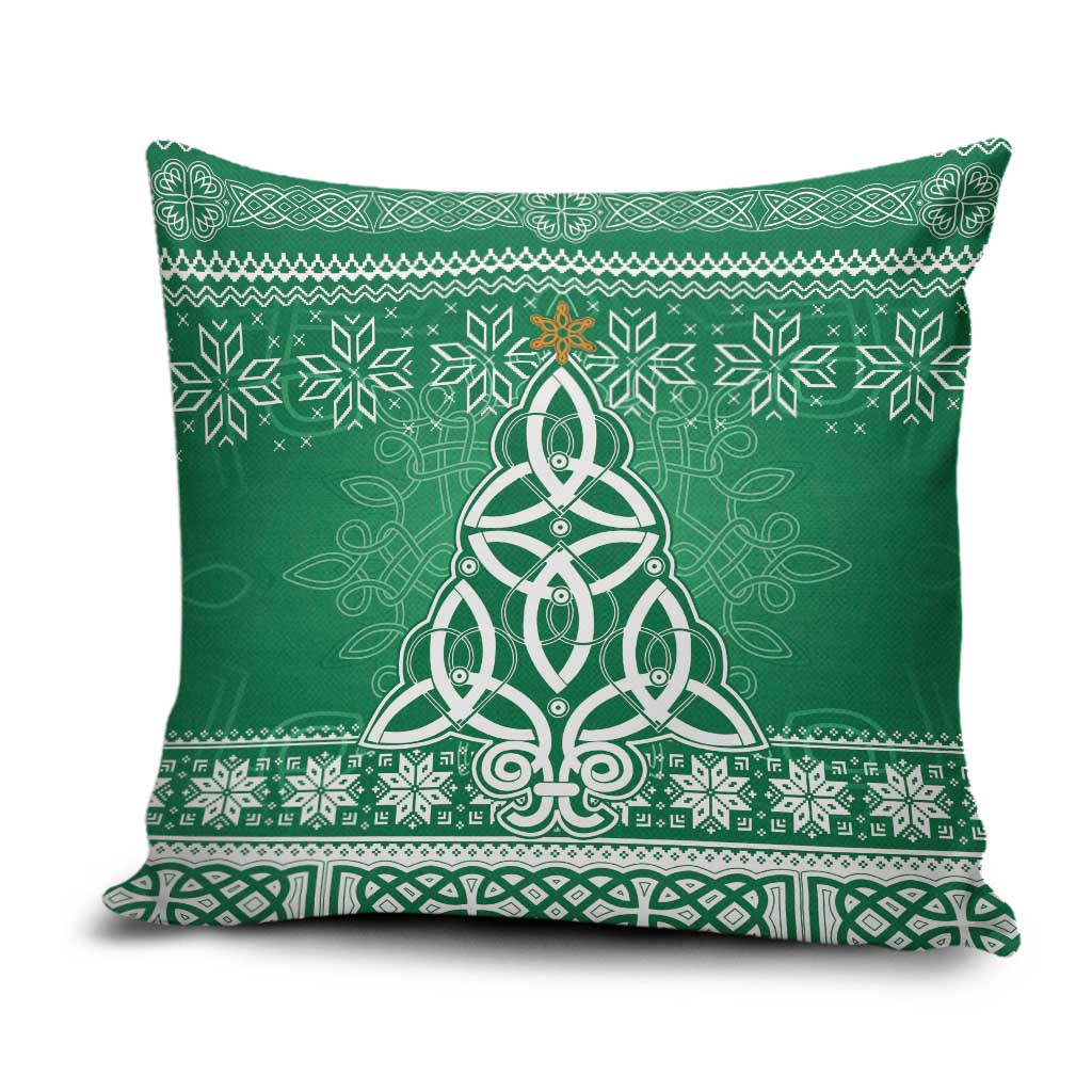 Christmas Ireland Celtic Pillow Cover Special Xmas Tree - Wonder Print Shop