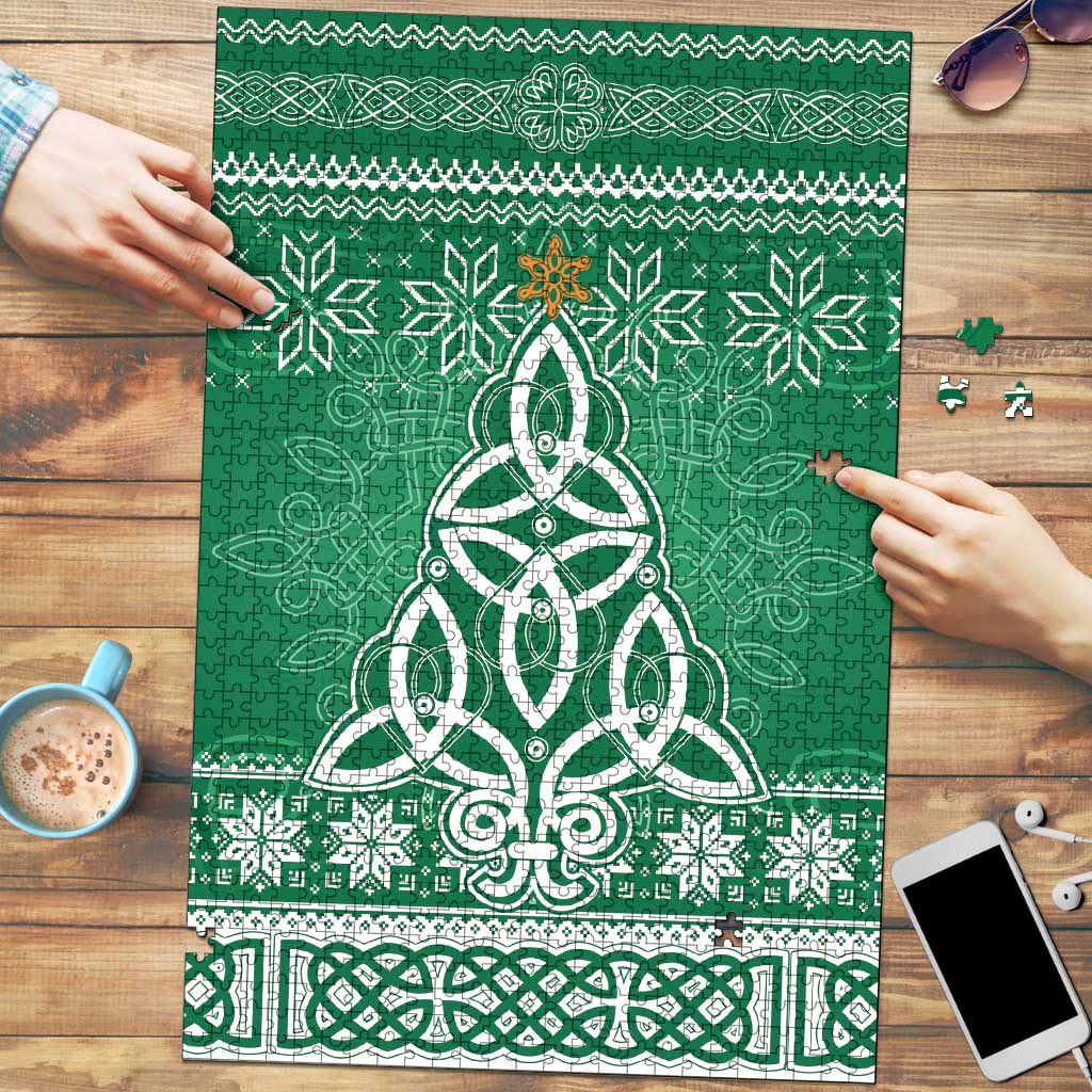 Christmas Ireland Celtic Puzzle Special Xmas Tree - Wonder Print Shop