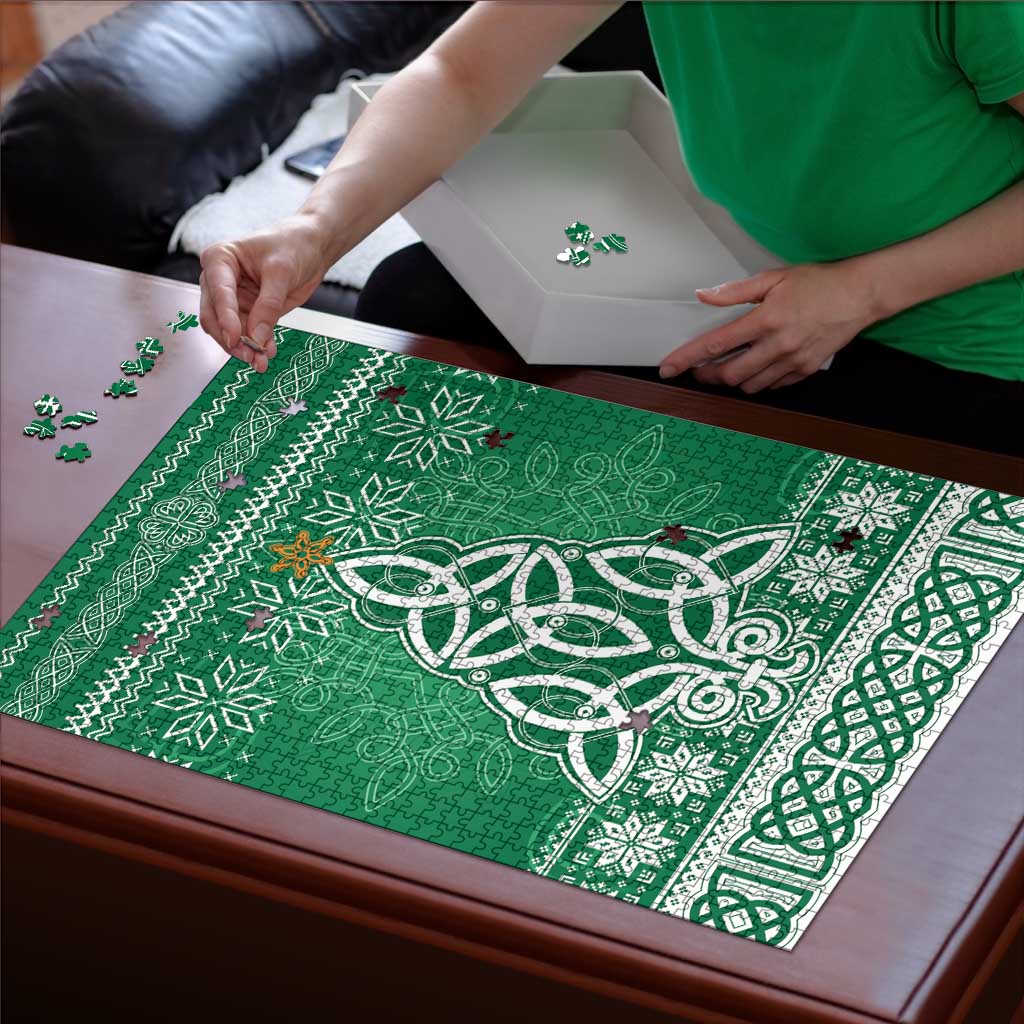 Christmas Ireland Celtic Puzzle Special Xmas Tree - Wonder Print Shop