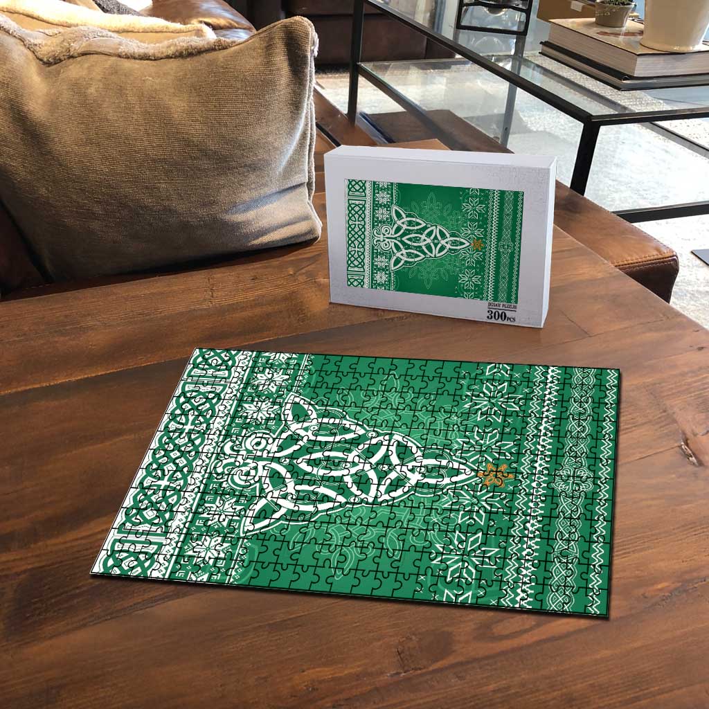 Christmas Ireland Celtic Puzzle Special Xmas Tree - Wonder Print Shop