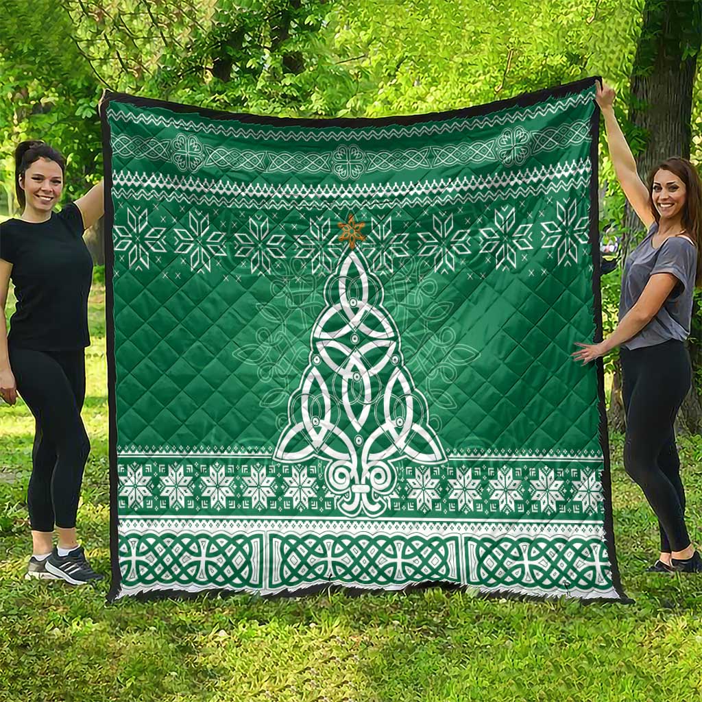 Christmas Ireland Celtic Quilt Special Xmas Tree - Wonder Print Shop
