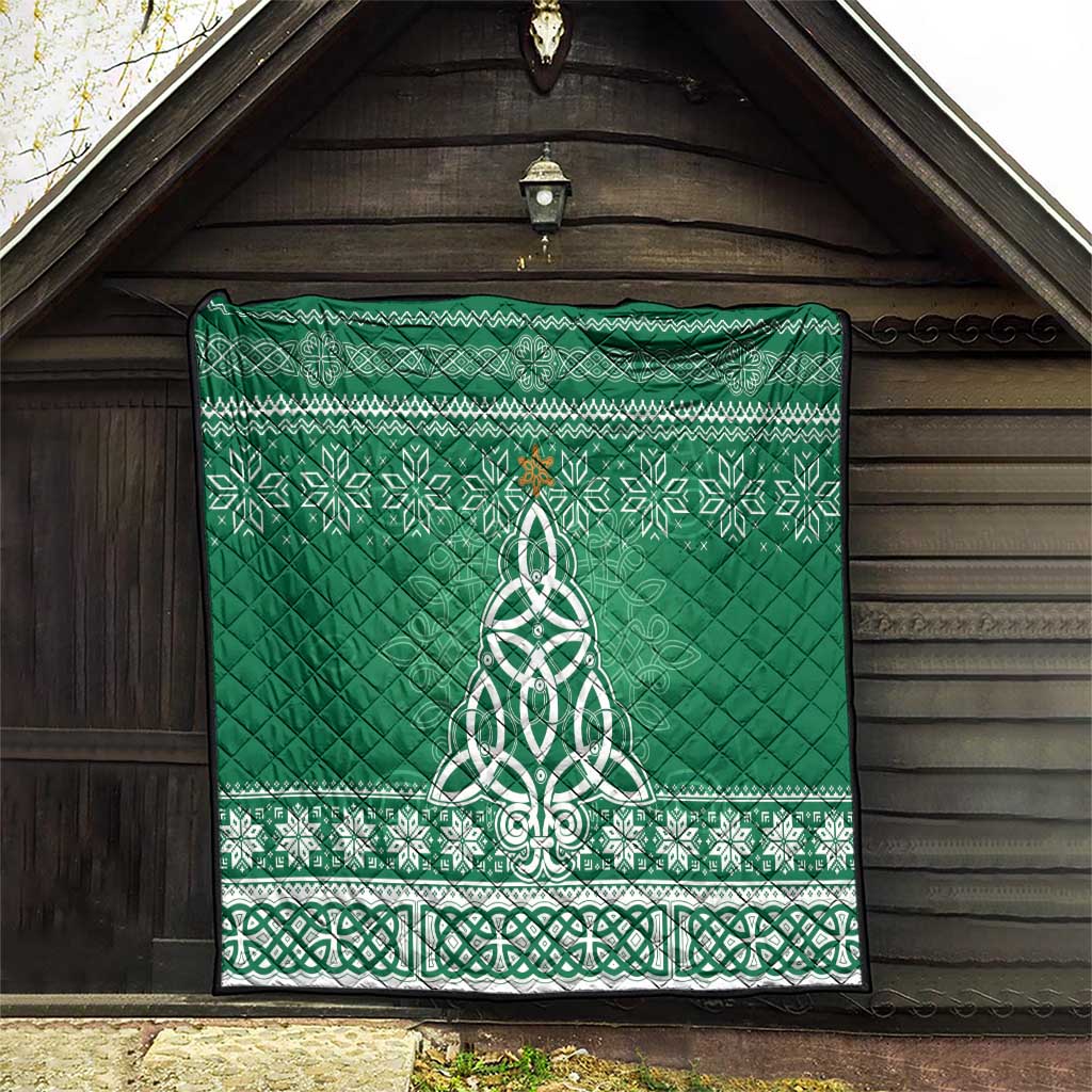Christmas Ireland Celtic Quilt Special Xmas Tree - Wonder Print Shop