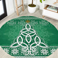 Christmas Ireland Celtic Round Carpet Special Xmas Tree - Wonder Print Shop