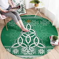 Christmas Ireland Celtic Round Carpet Special Xmas Tree - Wonder Print Shop