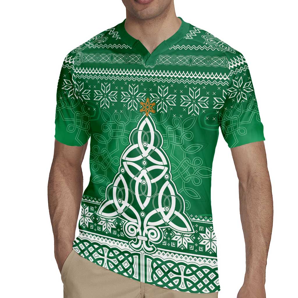 Christmas Ireland Celtic Rugby Jersey Special Xmas Tree - Wonder Print Shop
