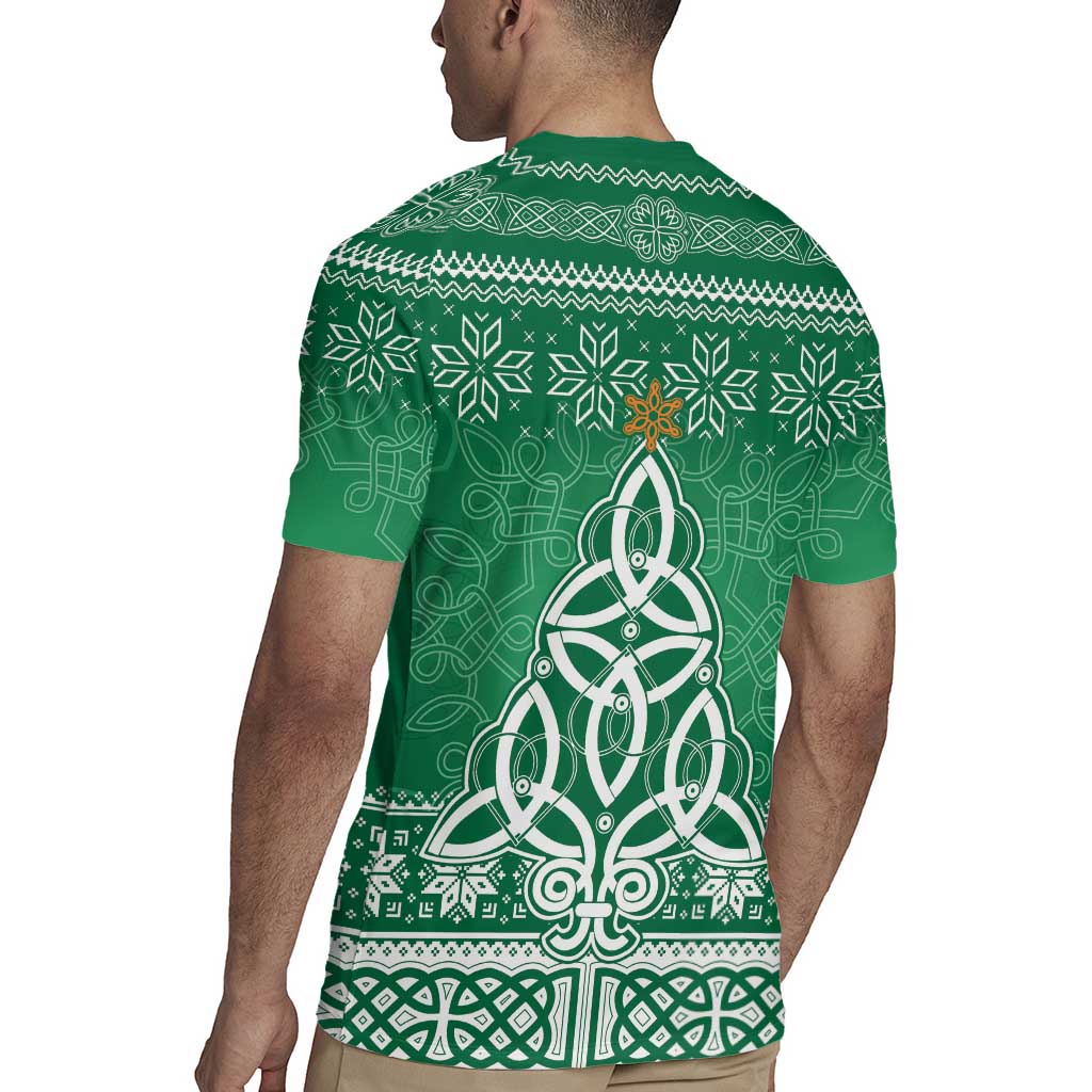 Christmas Ireland Celtic Rugby Jersey Special Xmas Tree - Wonder Print Shop