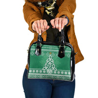 Christmas Ireland Celtic Shoulder Handbag Special Xmas Tree - Wonder Print Shop