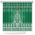 Christmas Ireland Celtic Shower Curtain Special Xmas Tree - Wonder Print Shop