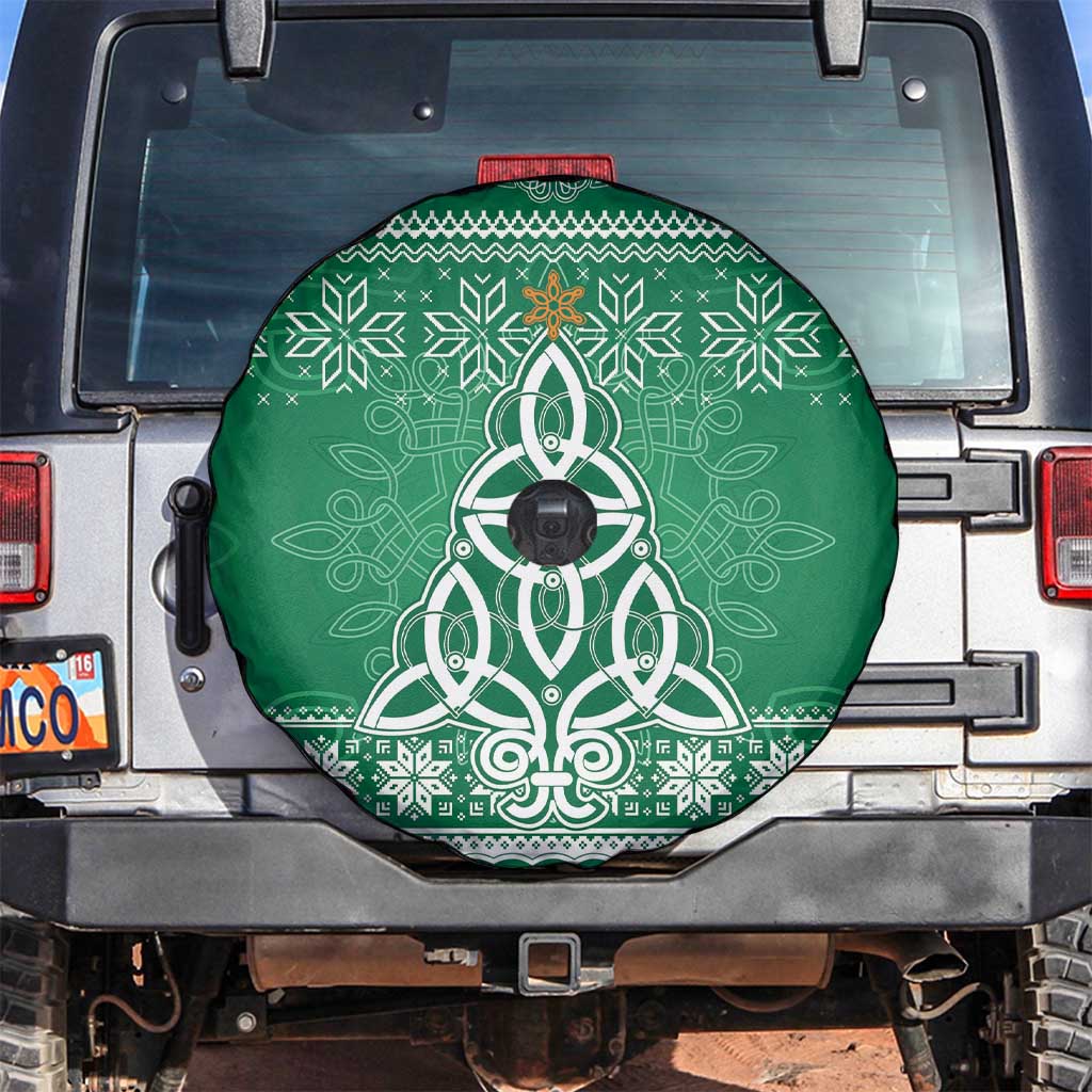 Christmas Ireland Celtic Spare Tire Cover Special Xmas Tree - Wonder Print Shop