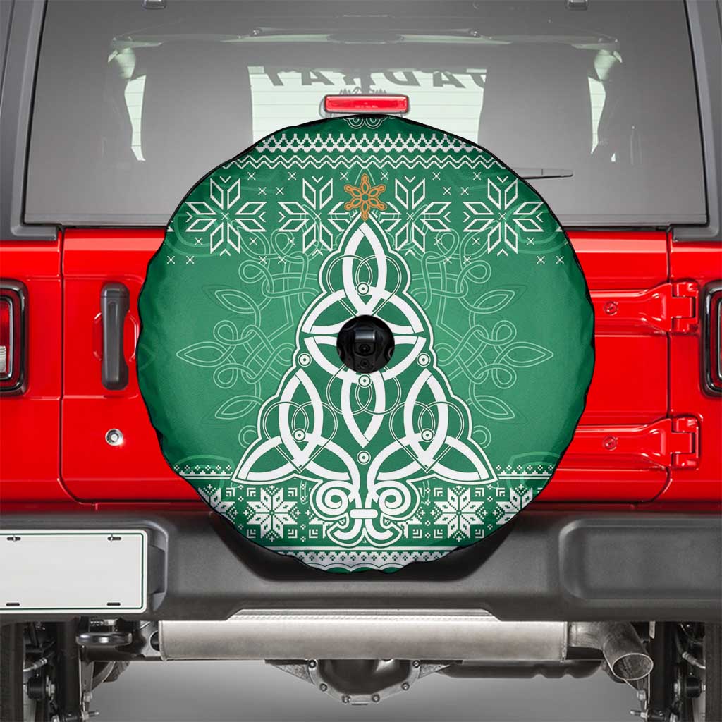 Christmas Ireland Celtic Spare Tire Cover Special Xmas Tree - Wonder Print Shop