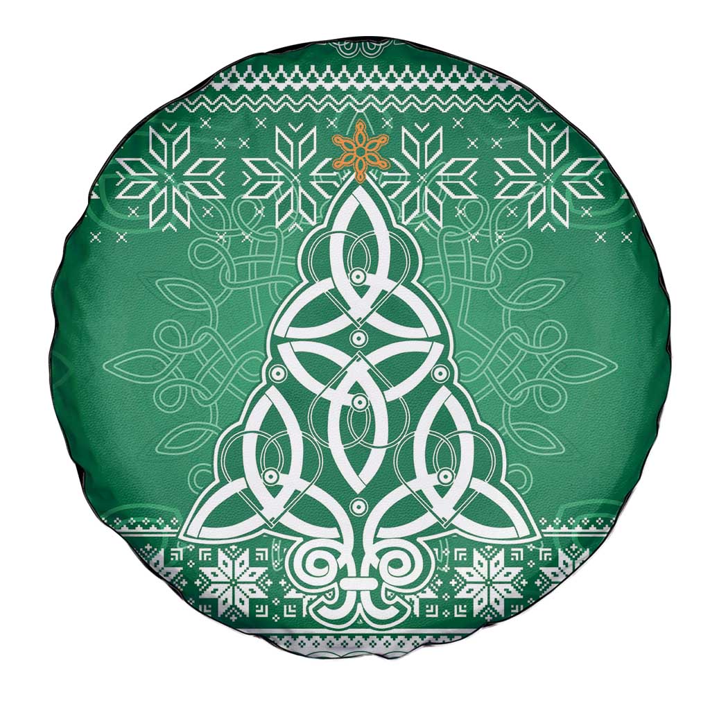 Christmas Ireland Celtic Spare Tire Cover Special Xmas Tree - Wonder Print Shop