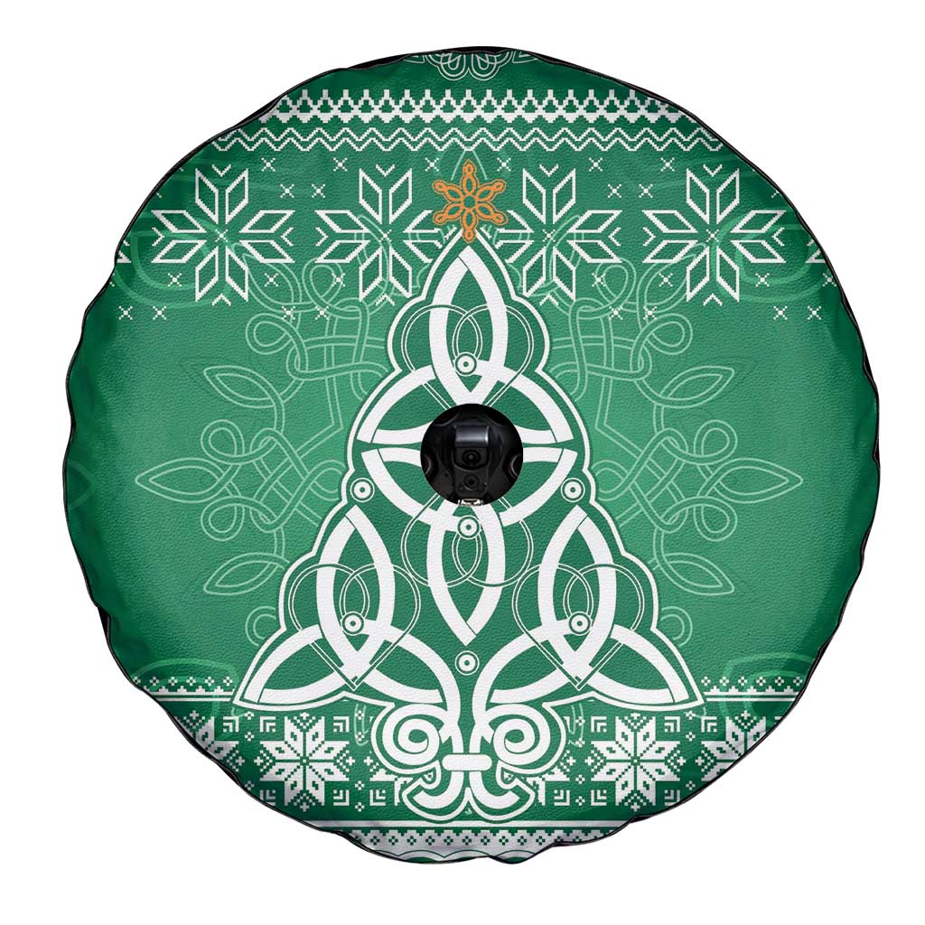 Christmas Ireland Celtic Spare Tire Cover Special Xmas Tree - Wonder Print Shop