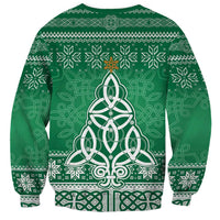 Christmas Ireland Celtic Sweatshirt Special Xmas Tree - Wonder Print Shop