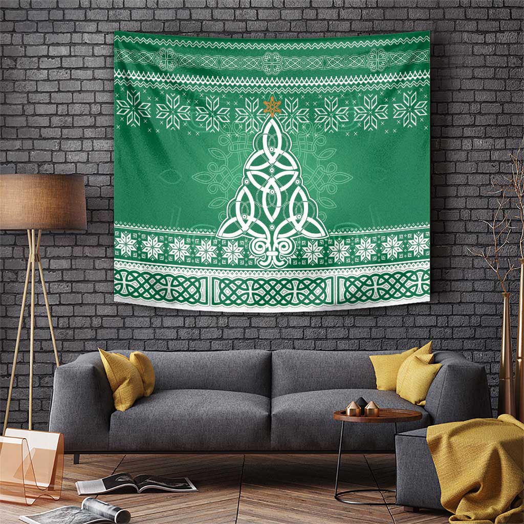 Christmas Ireland Celtic Tapestry Special Xmas Tree - Wonder Print Shop