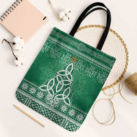 Christmas Ireland Celtic Tote Bag Special Xmas Tree - Wonder Print Shop