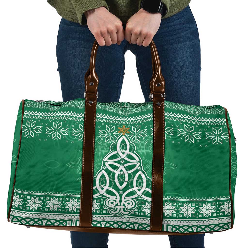 Christmas Ireland Celtic Travel Bag Special Xmas Tree - Wonder Print Shop
