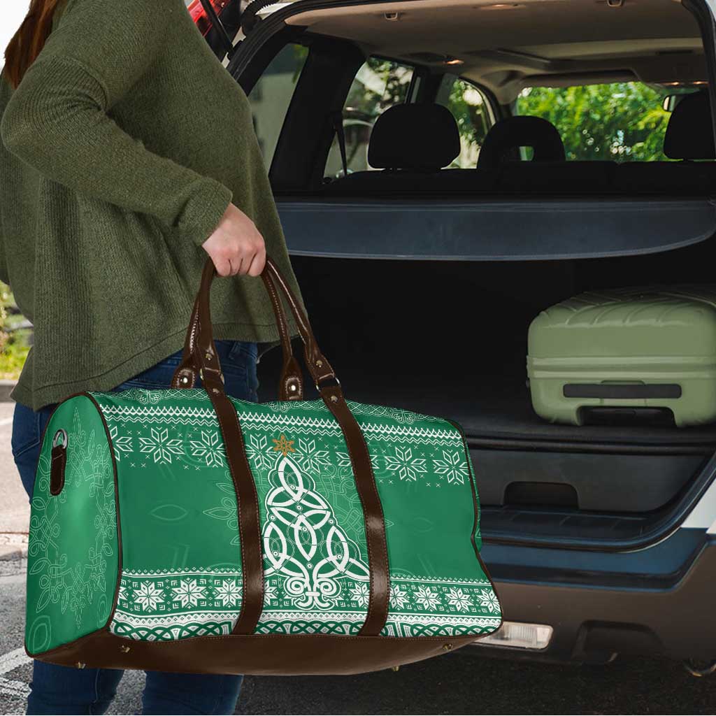 Christmas Ireland Celtic Travel Bag Special Xmas Tree - Wonder Print Shop