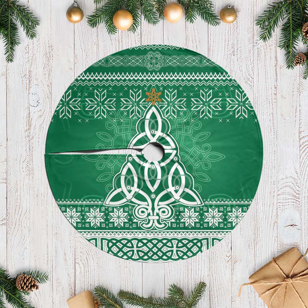 Christmas Ireland Celtic Tree Skirt Special Xmas Tree - Wonder Print Shop