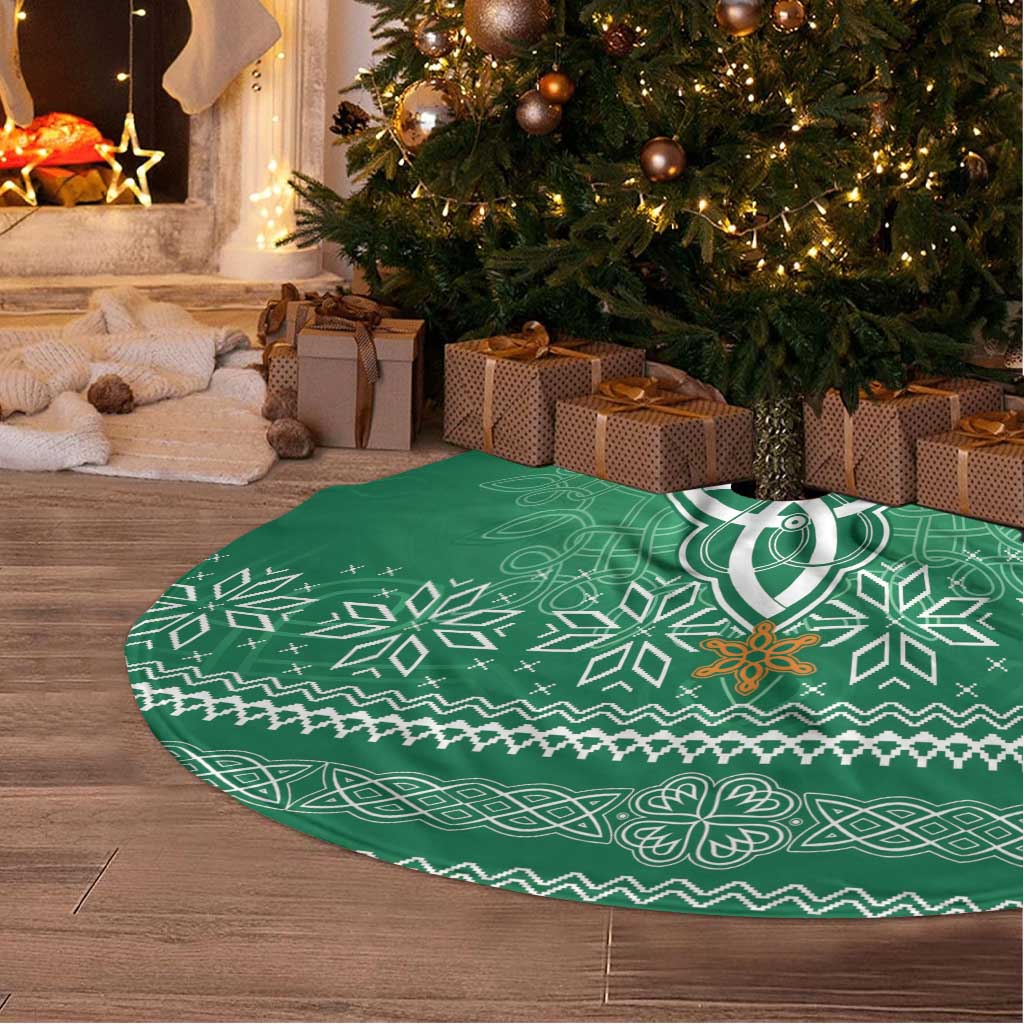 Christmas Ireland Celtic Tree Skirt Special Xmas Tree - Wonder Print Shop
