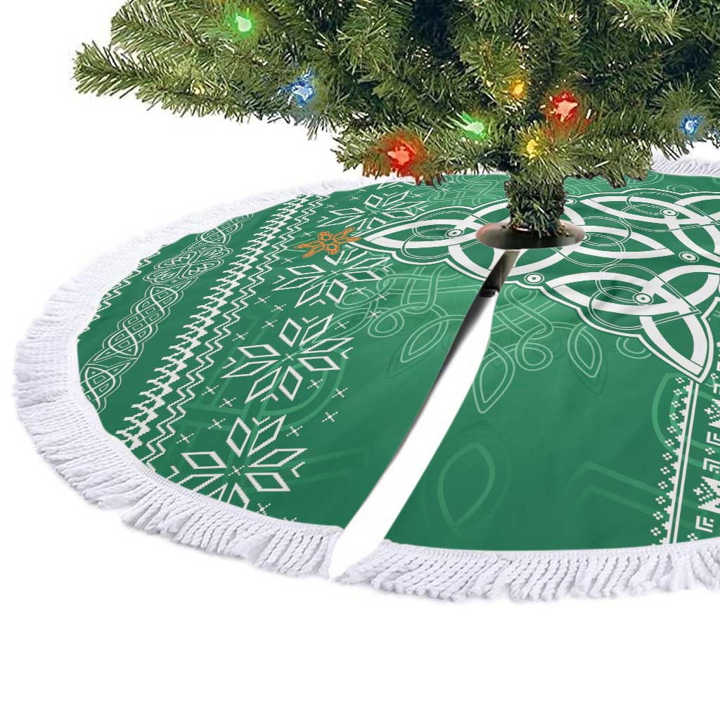 Christmas Ireland Celtic Tree Skirt Special Xmas Tree - Wonder Print Shop