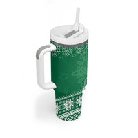 Christmas Ireland Celtic Tumbler With Handle Special Xmas Tree - Wonder Print Shop