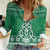 Christmas Ireland Celtic Women Casual Shirt Special Xmas Tree - Wonder Print Shop