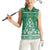 Christmas Ireland Celtic Women Sleeveless Polo Shirt Special Xmas Tree - Wonder Print Shop