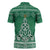 Christmas Ireland Celtic Zipper Polo Shirt Special Xmas Tree - Wonder Print Shop