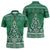 Christmas Ireland Celtic Zipper Polo Shirt Special Xmas Tree - Wonder Print Shop