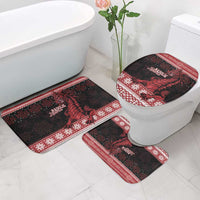 Christmas Wales Celtic Bathroom Set Welsh Dragon Nadolig Llawen - Wonder Print Shop