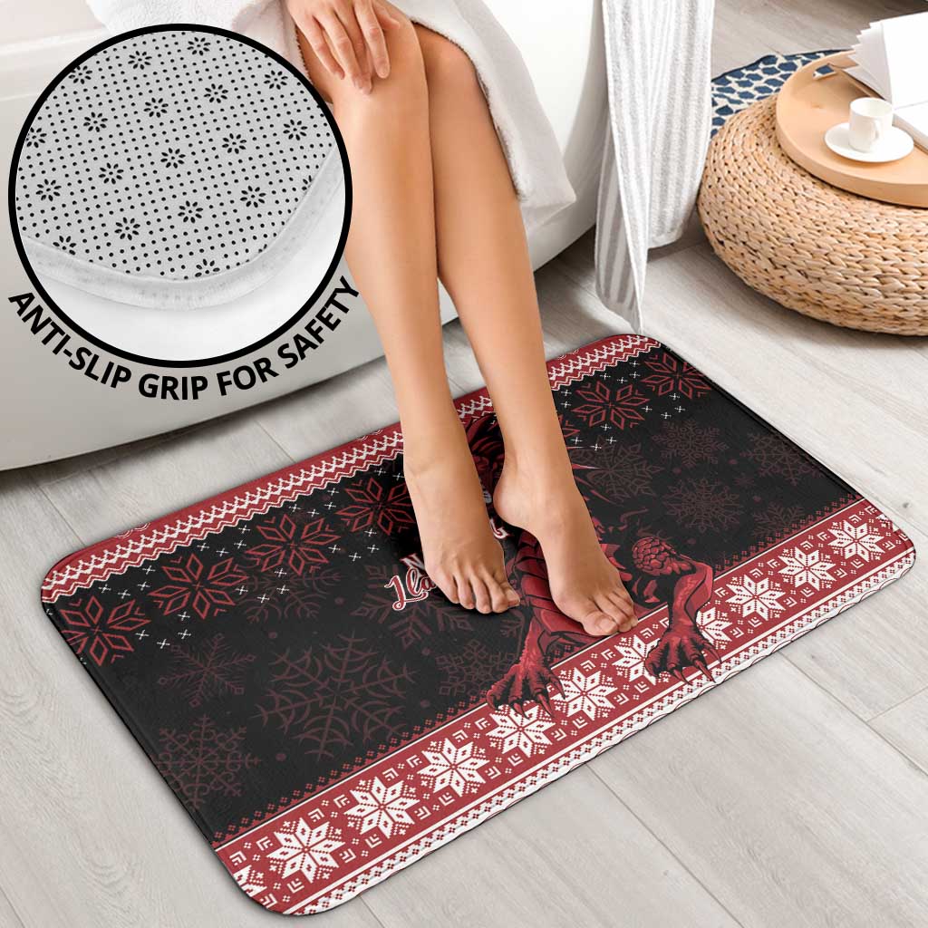 Christmas Wales Celtic Bathroom Set Welsh Dragon Nadolig Llawen - Wonder Print Shop