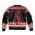 Christmas Wales Celtic Bomber Jacket Welsh Dragon Nadolig Llawen - Wonder Print Shop