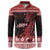 Christmas Wales Celtic Button Sweatshirt Welsh Dragon Nadolig Llawen - Wonder Print Shop