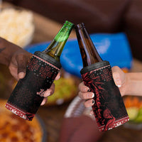 Christmas Wales Celtic 4 in 1 Can Cooler Tumbler Welsh Dragon Nadolig Llawen - Wonder Print Shop