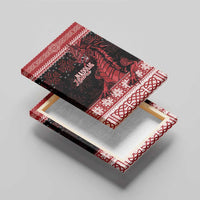 Christmas Wales Celtic Canvas Wall Art Welsh Dragon Nadolig Llawen - Wonder Print Shop