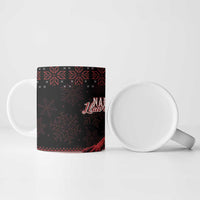 Christmas Wales Celtic Ceramic Mug Welsh Dragon Nadolig Llawen - Wonder Print Shop