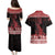 Christmas Wales Celtic Couples Matching Puletasi and Hawaiian Shirt Welsh Dragon Nadolig Llawen - Wonder Print Shop