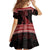 Christmas Wales Celtic Kid Short Sleeve Dress Welsh Dragon Nadolig Llawen - Wonder Print Shop