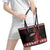 Christmas Wales Celtic Leather Tote Bag Welsh Dragon Nadolig Llawen - Wonder Print Shop