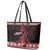 Christmas Wales Celtic Leather Tote Bag Welsh Dragon Nadolig Llawen - Wonder Print Shop